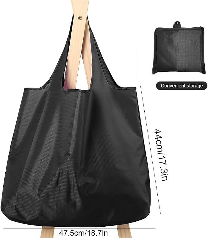 Bolsas poliéster lavables 50lb para compras y comestibles