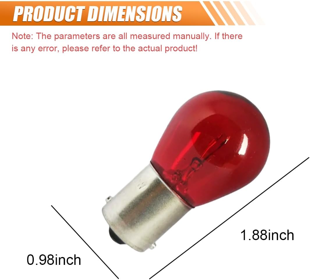 10 Luces Señal Giro 12V Impermeable