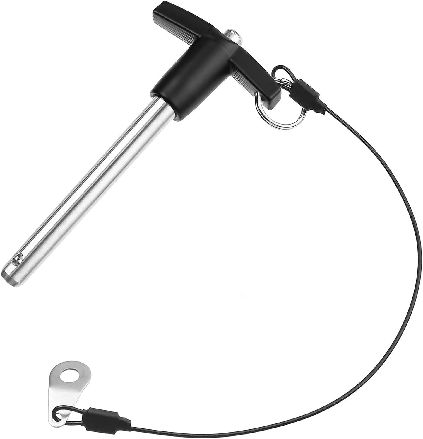Pasador liberación rápida T 3/8pulg acero inox 8cm