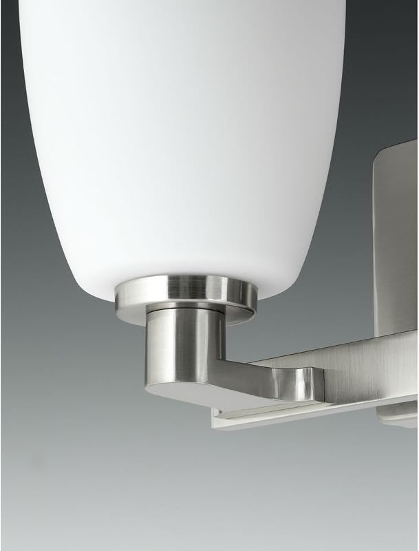 Lámpara tocador baño 3 luces cristal cromo pulido