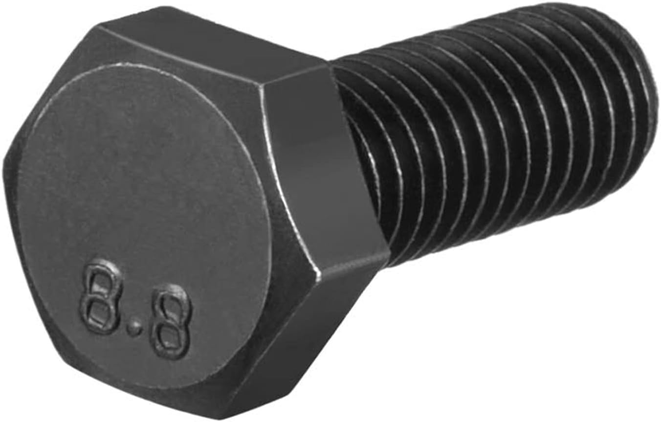Tornillos acero carbono Grado 8.8 cabeza hexagonal 5uds
