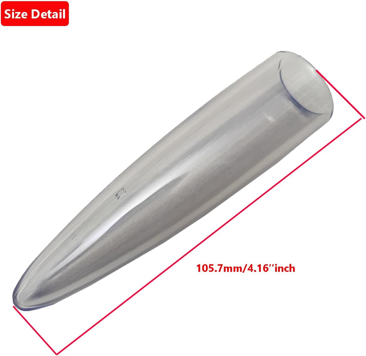 Florero transparente para VW New Beetle