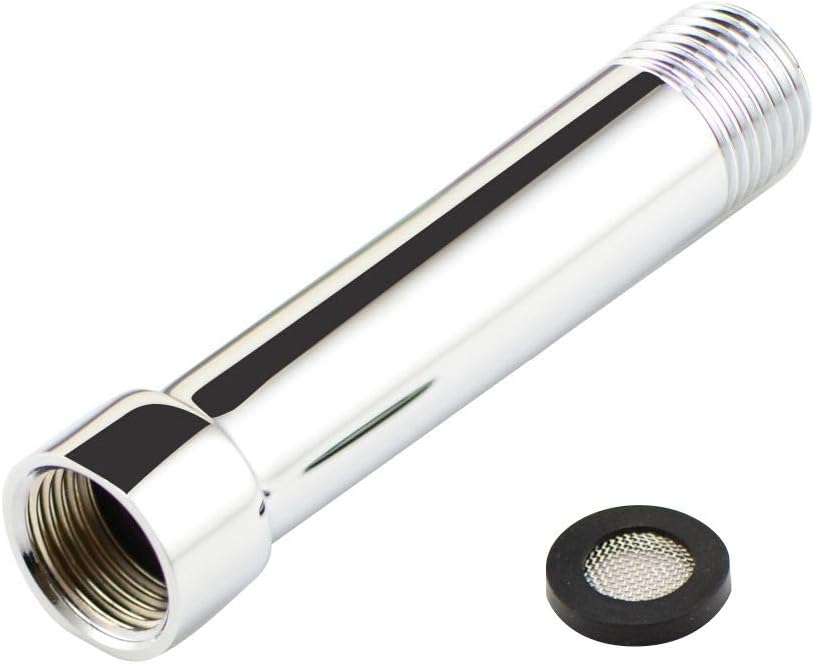Extensión brazo ducha 4pulg acero inox cromado