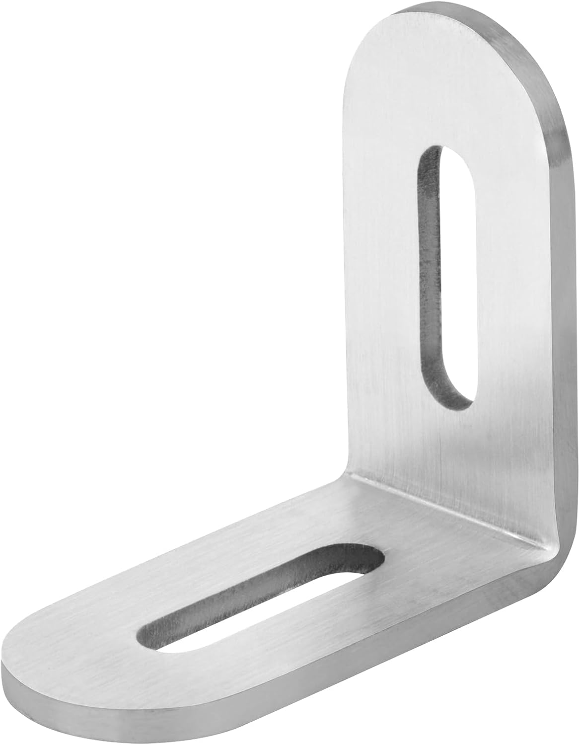 16 Pzas Soporte Acero Inox 2" Ranurado Ajustable