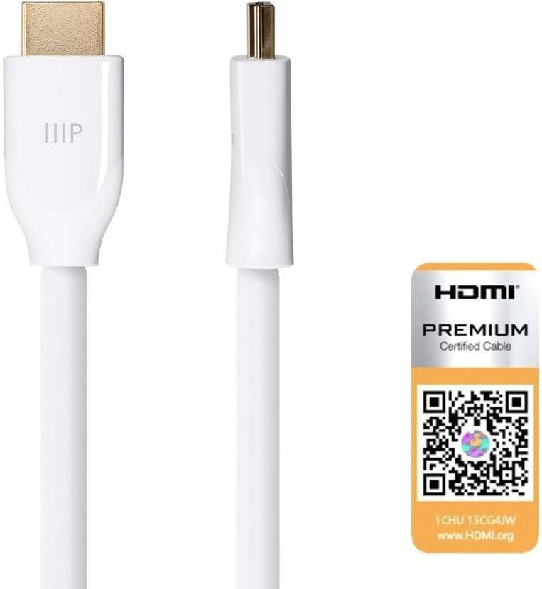Cable HDMI premium certificado color negro