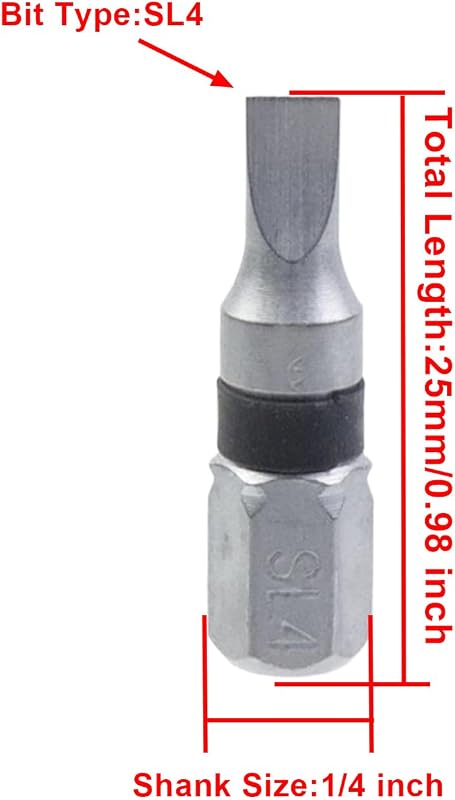 Juego 8 Pzas Brocas Magnéticas Ranuradas 1/4pulg