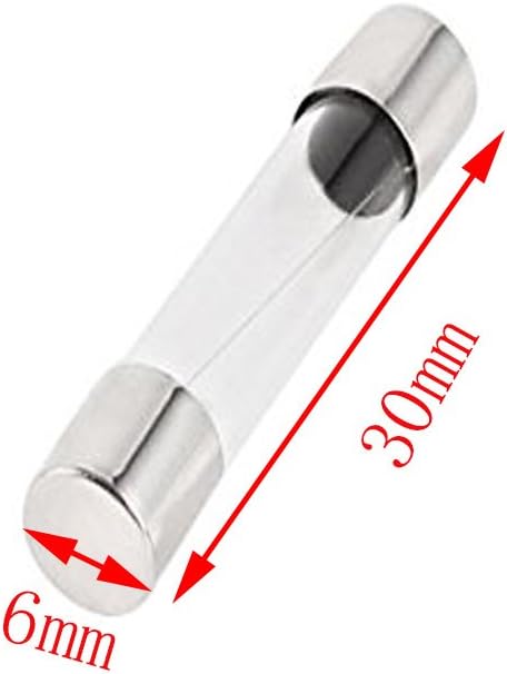 19 Pzas Fusibles Vidrio 3.15A 250V 6x30mm