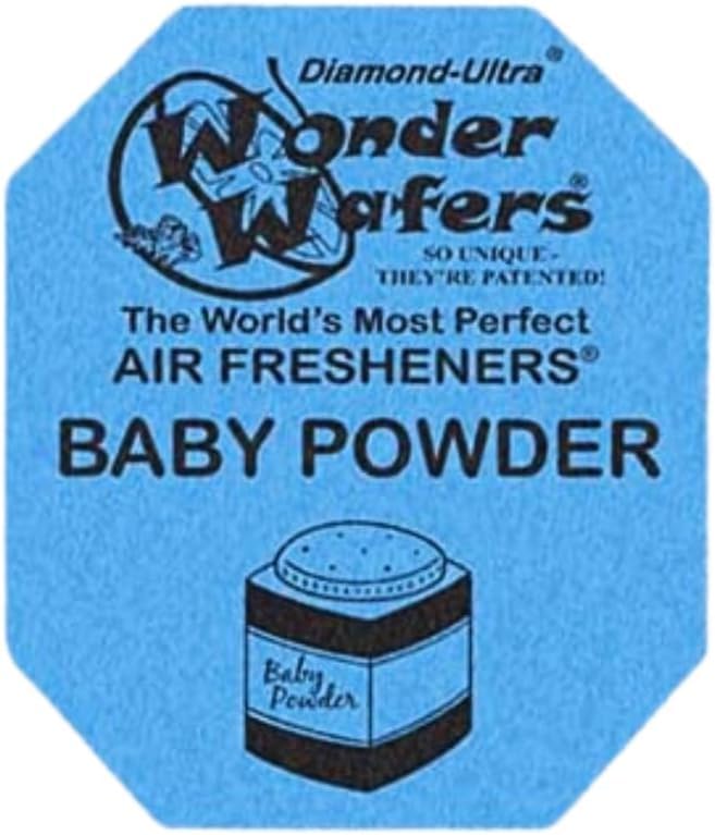 Ambientador Wonder Wafers aroma polvo bebé 50uds