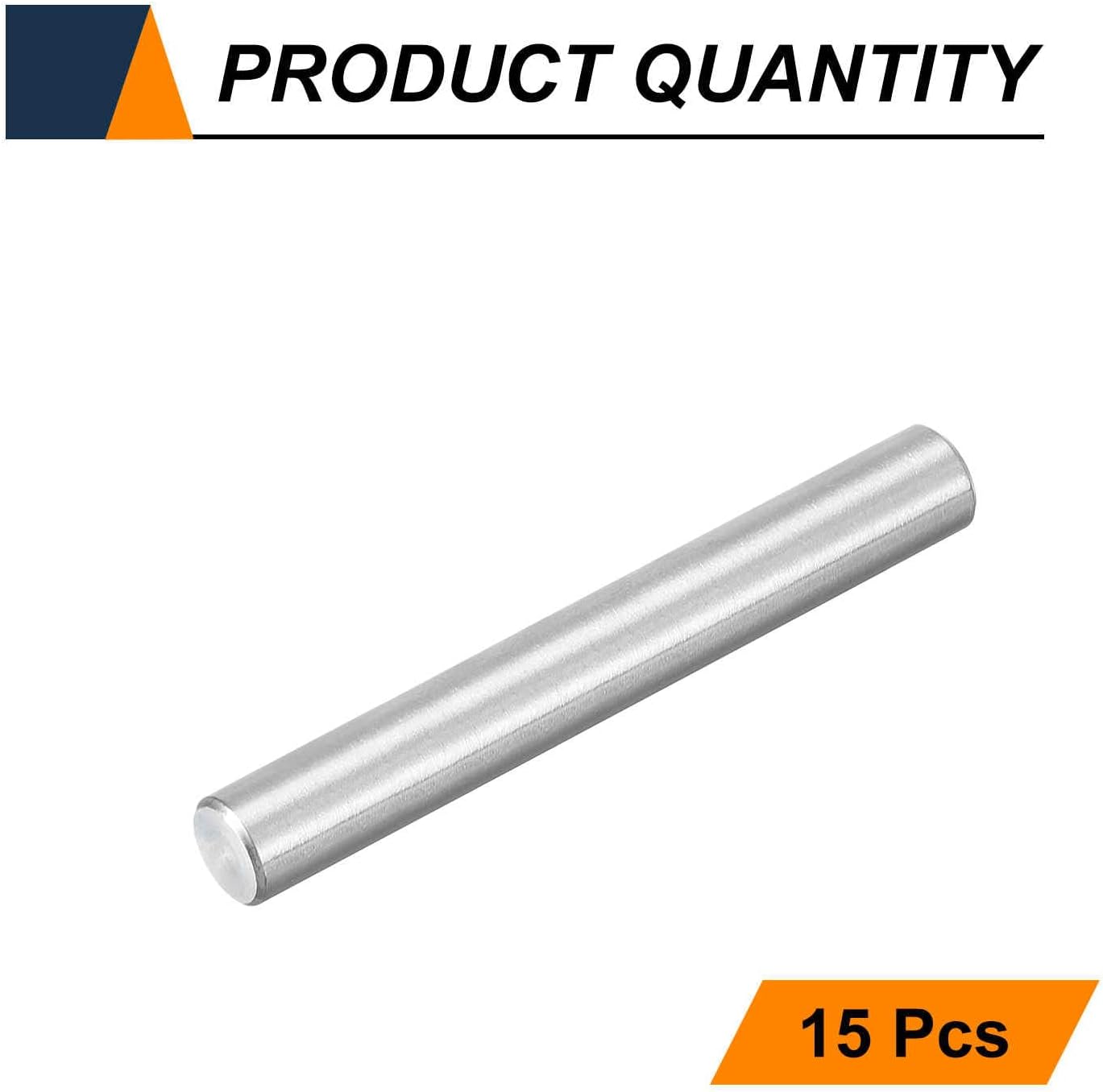 15 Pzas Pasadores Espiga M8 Acero Inox para Muebles Diy