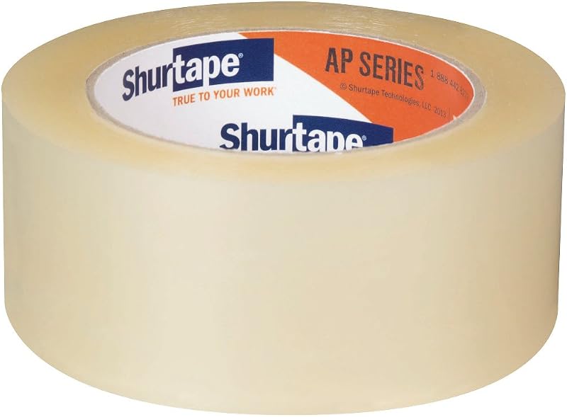 Cinta embalaje transparente rollo 1.890pulg 328.1pies set 6
