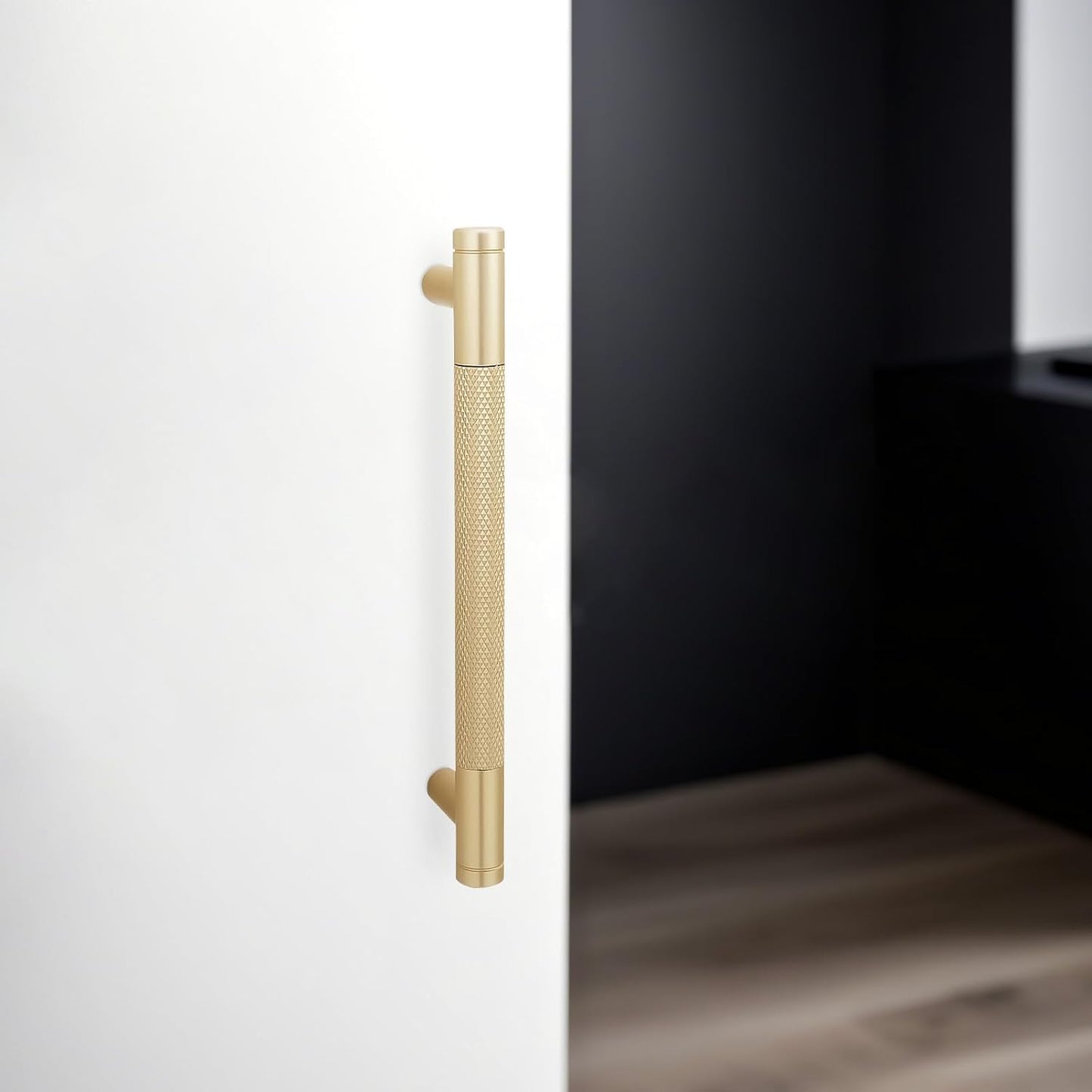 15 Tiradores Gabinete Oro Cepillado 5pulg Manijas Cocina