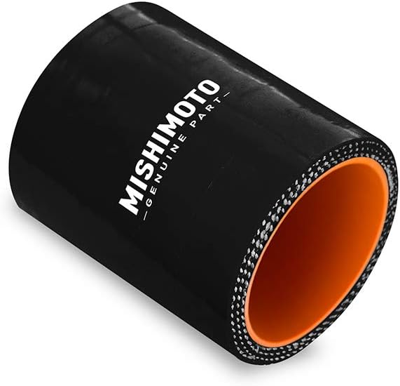 Acoplador recto 5.72cm color negro