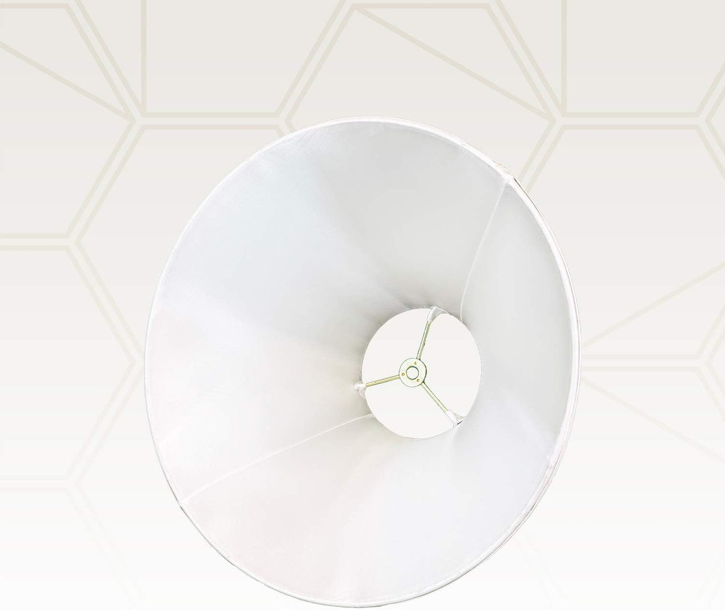 Pantalla lámpara beige 6x16x10