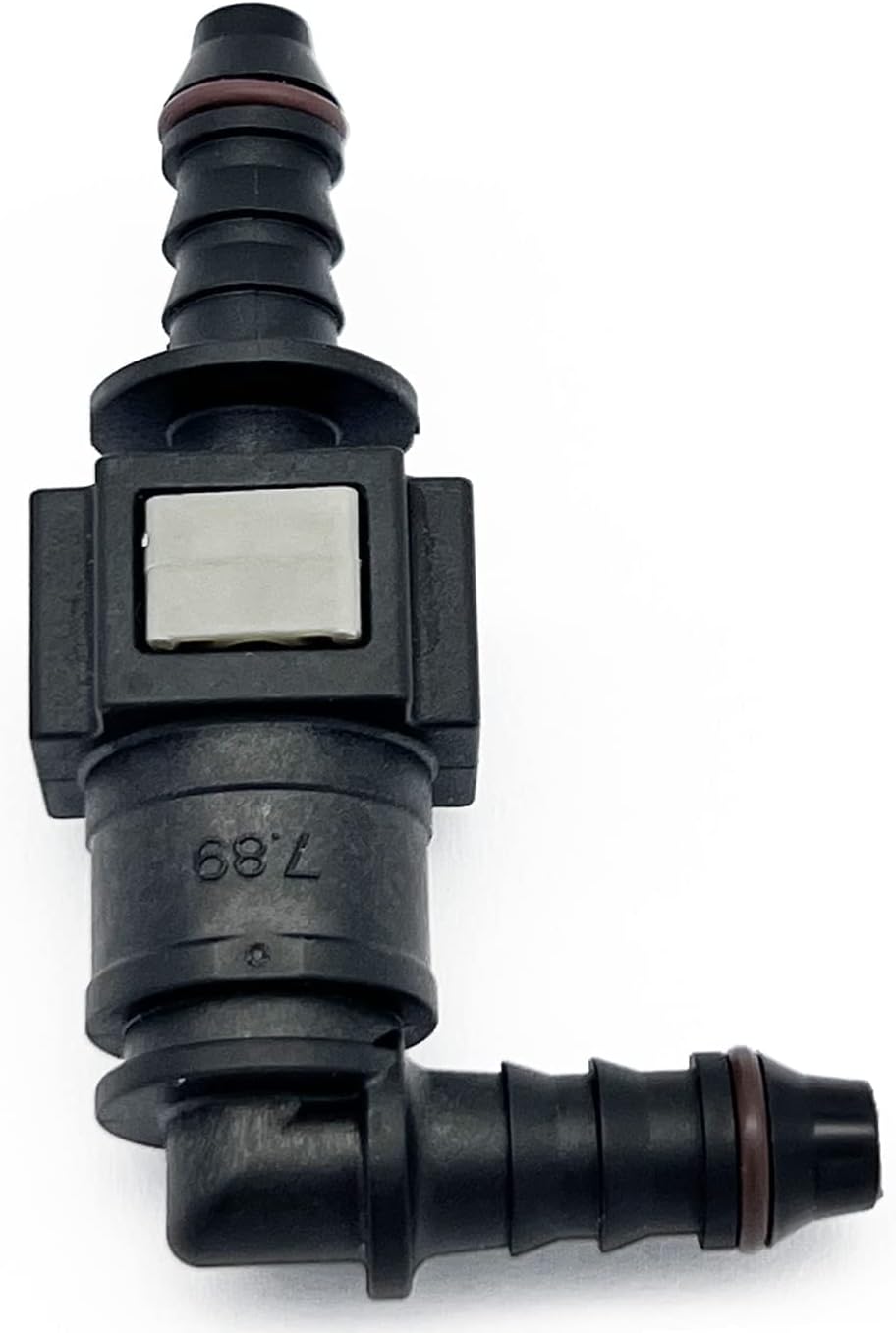 Conector 90 grados 5/16 para manguera combustible ID 1/4