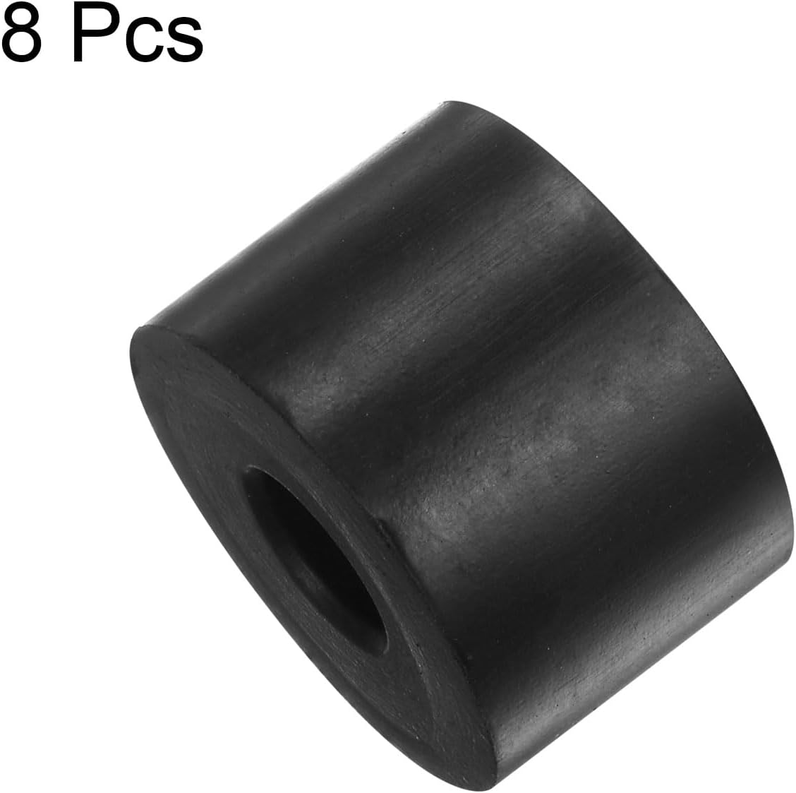 8 Pzas Arandelas Neopreno 1.2pulg DI 0.4pulg Grosor 0.8pulg
