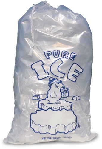 Bolsas de hielo Polar Bear 20lb 24x14.5pulg 250uds