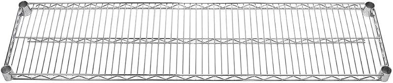 Estantería alambre cromado 12x48" 2 niveles 800lb