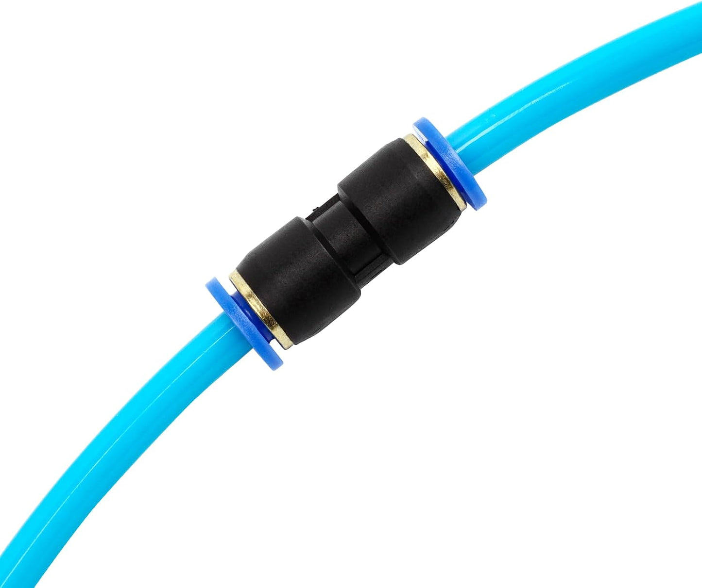 Manguera neumática PU azul 32.8ft para aire y fluidos