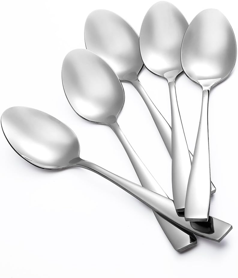 Set 12 Cucharas Acero Inox 8pulg