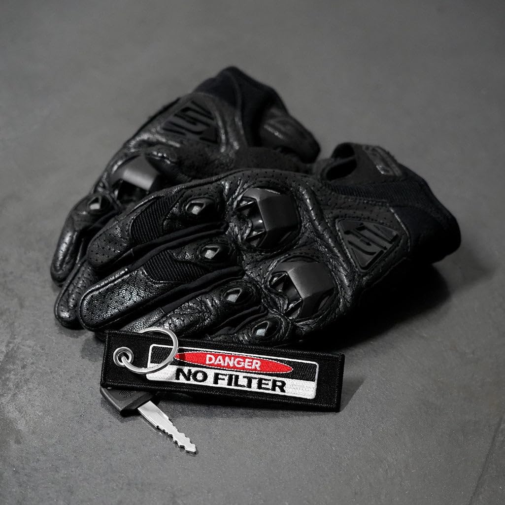 Llavero para motos scooters coches Negro