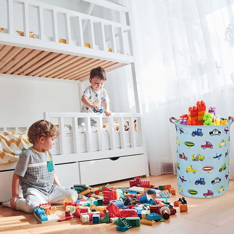 Cesta plegable impermeable para ropa sucia y bebés 50cm
