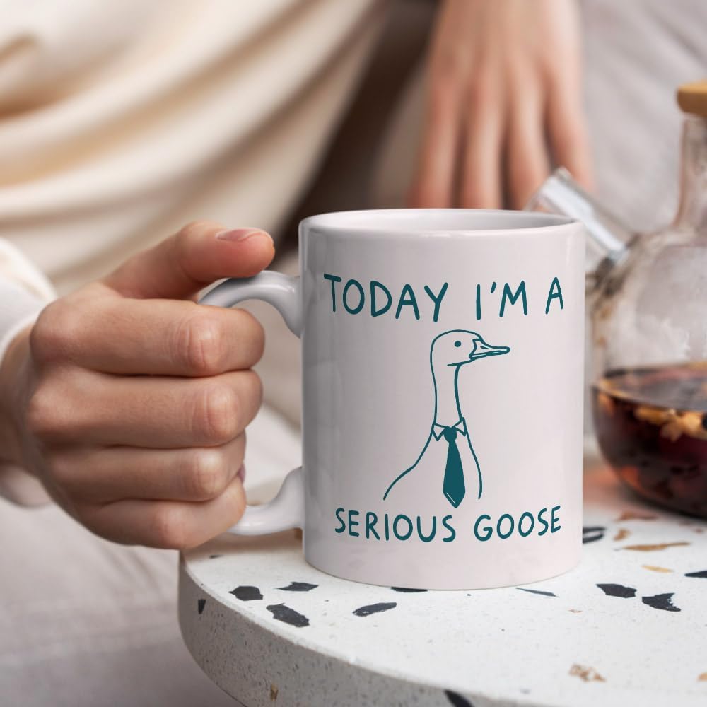 Taza de ganso regalo para trabajo y cumpleaños