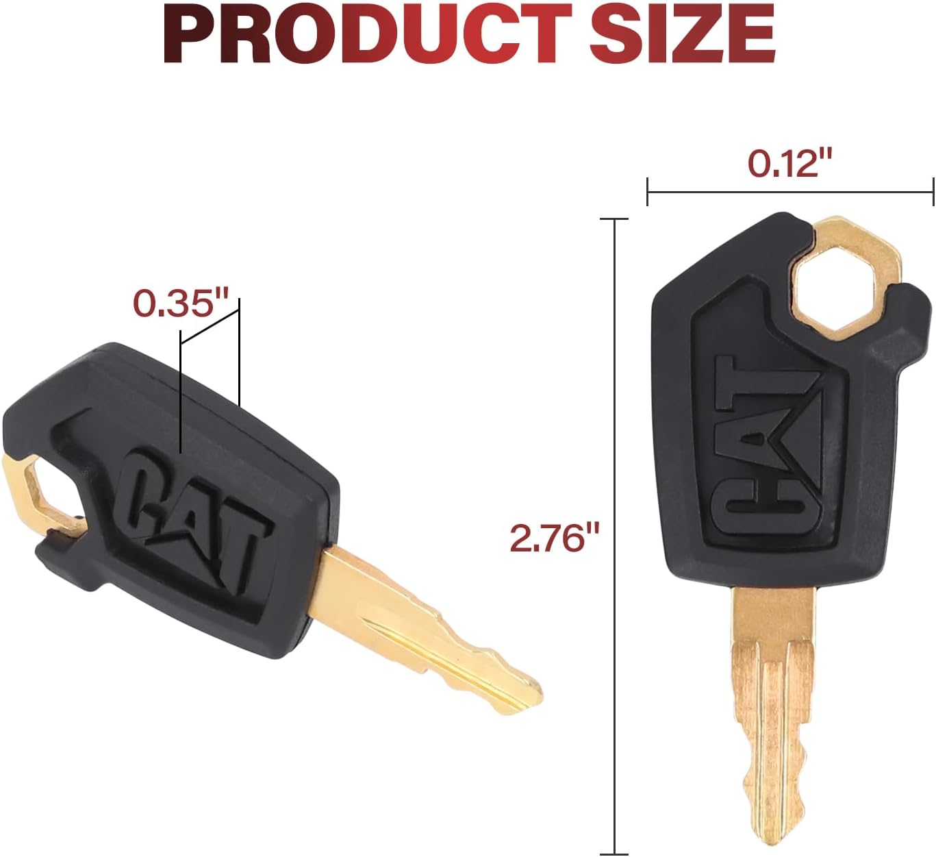 Llaves encendido comp Caterpillar 5p8500