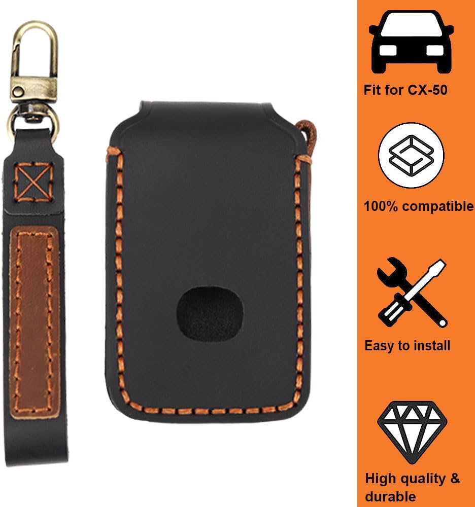 Funda cuero llavero para Mazda CX-50