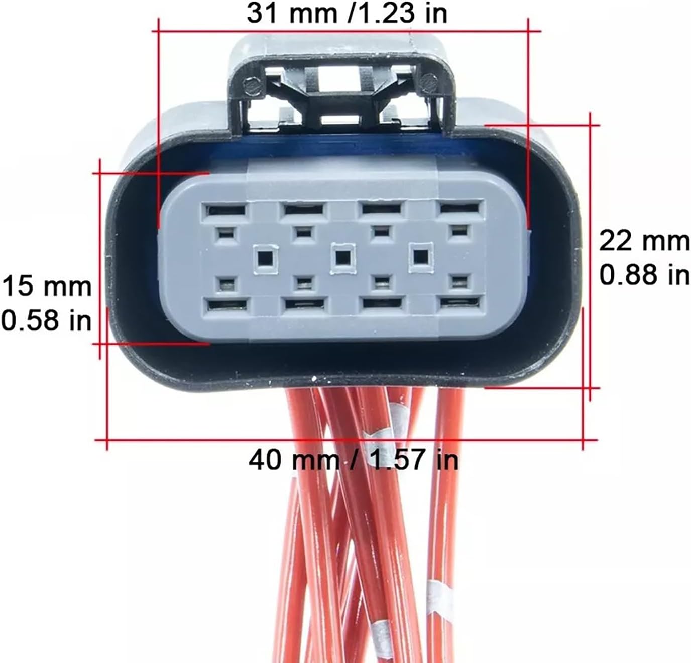 Conector cable faros Chevy Silverado 07-15