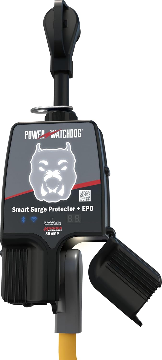 Protector sobretensiones RV 50A con WiFi Bluetooth IP65