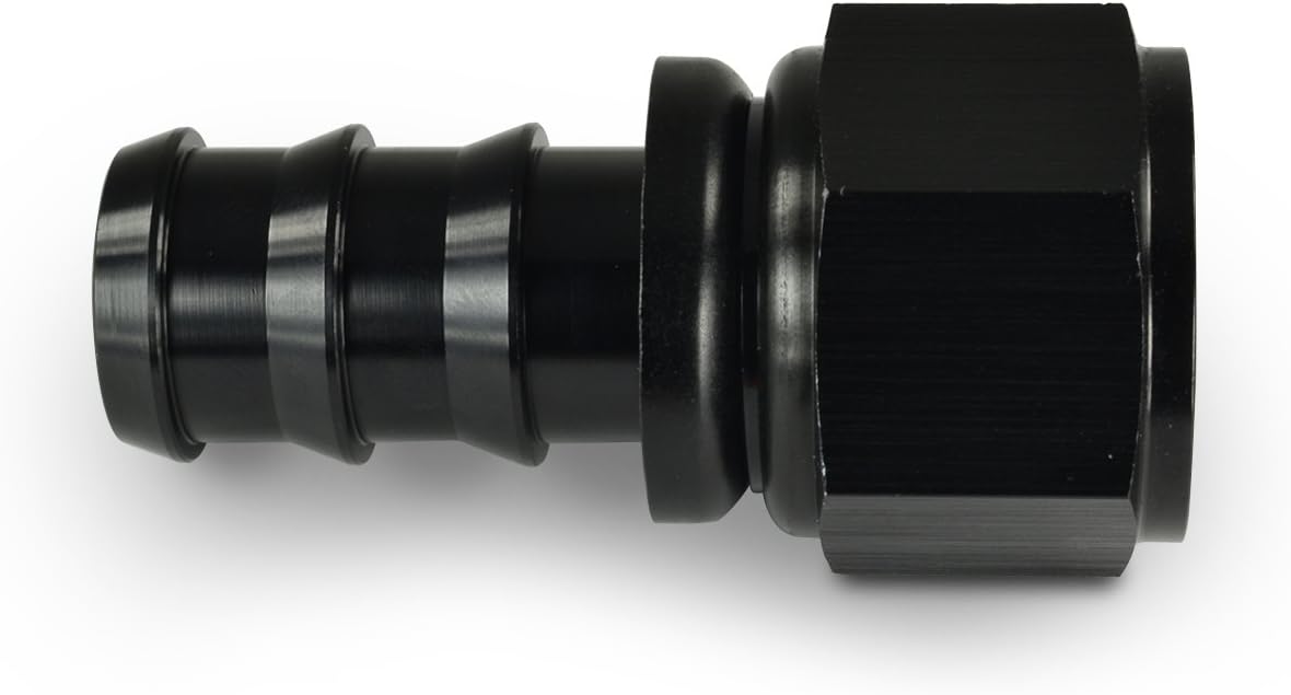 Conector para Manguera 10an Negro Resistente al Agua