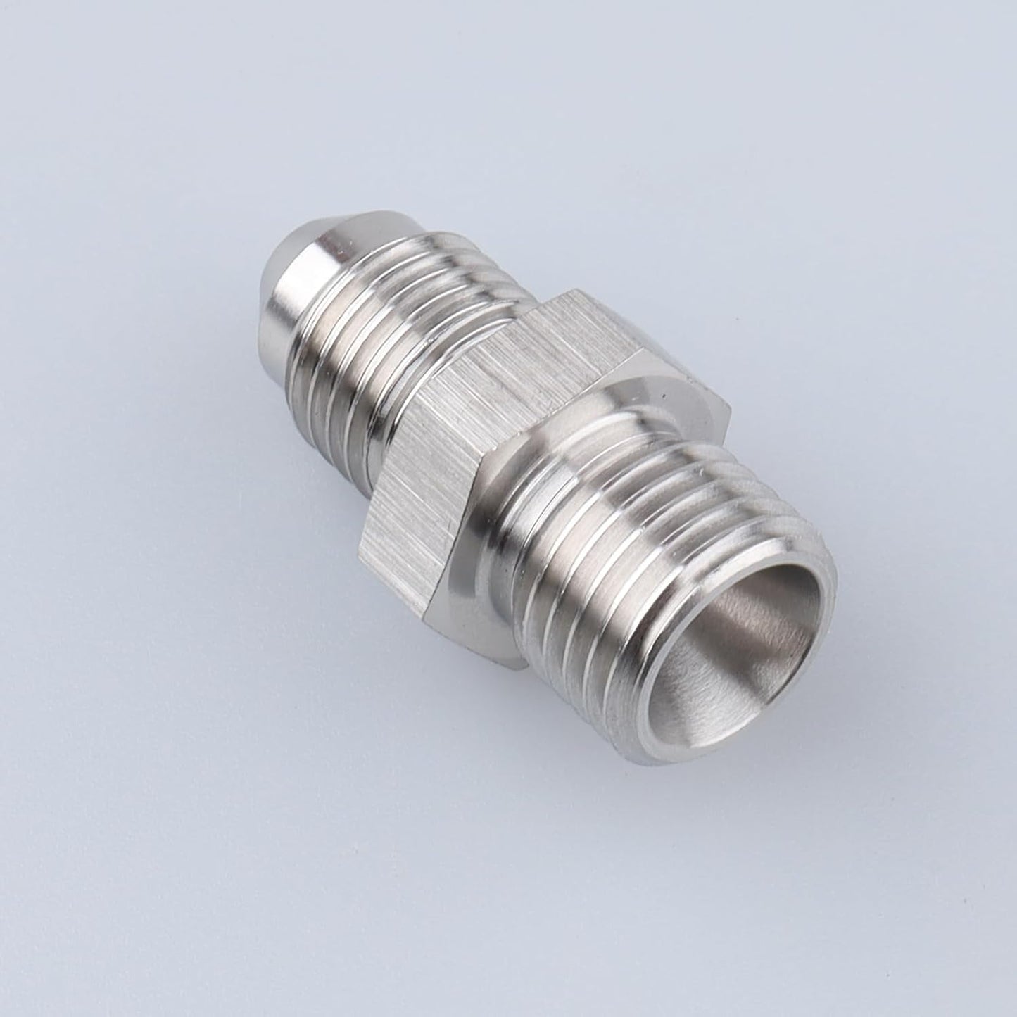 Adaptador rosca M12x1.25 macho a -4AN acero inox