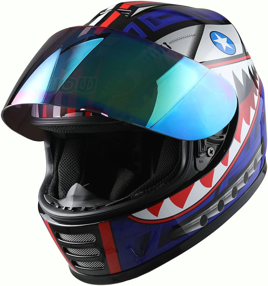Casco integral para niños motocicleta bicicleta urbana