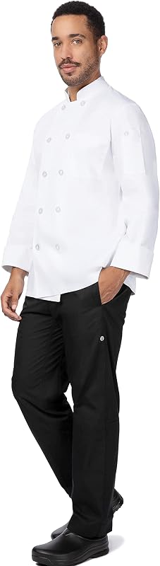 Chaleco Chef Hombre Le Mans de Algodón con Bolsillos