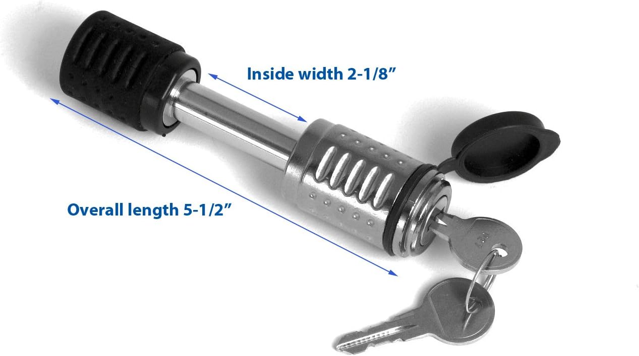 Cerradura enganche 1.25" diseño empotrado antirrobo 2 llaves