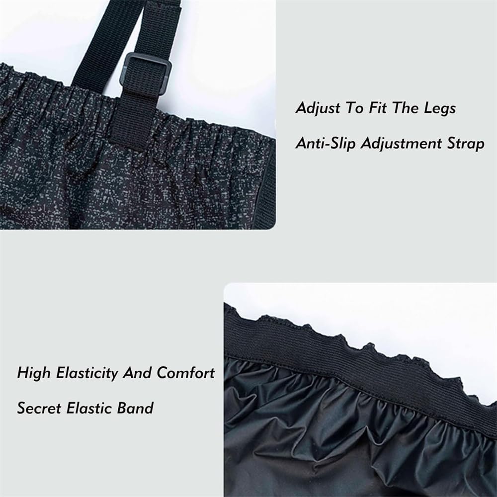 Gaiters ajustables impermeables para caminar