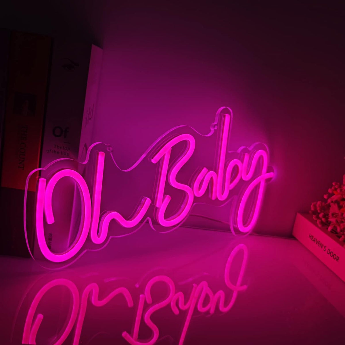Logotipo LED reutiliz. para fiestas y hogar 5V