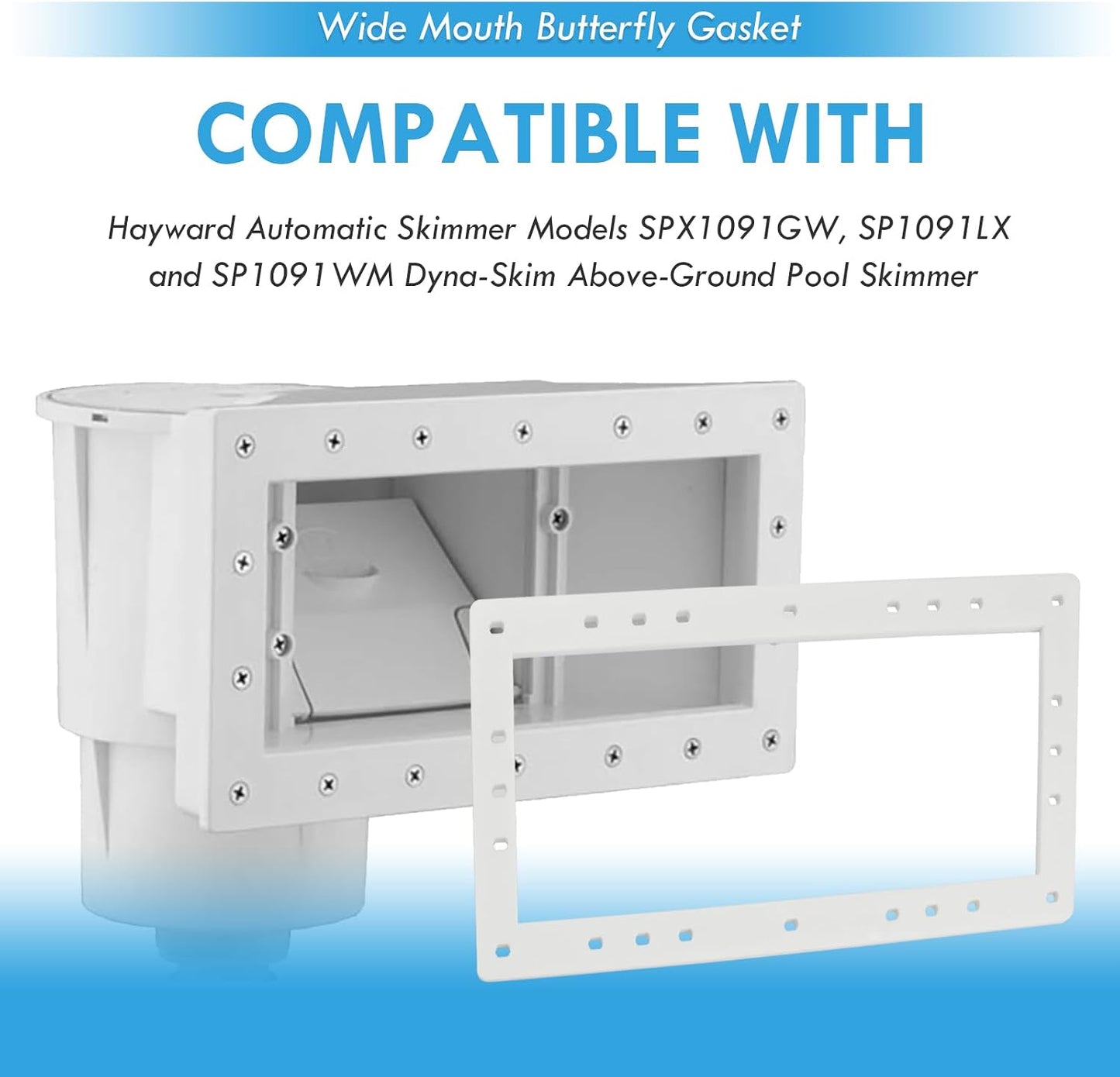 Junta mariposa ancha comp Dyna-Skim Hayward