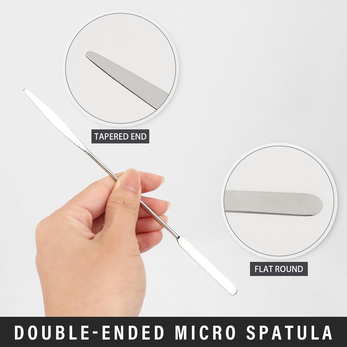 Espátula doble punta bricolaje encuadernación set 2