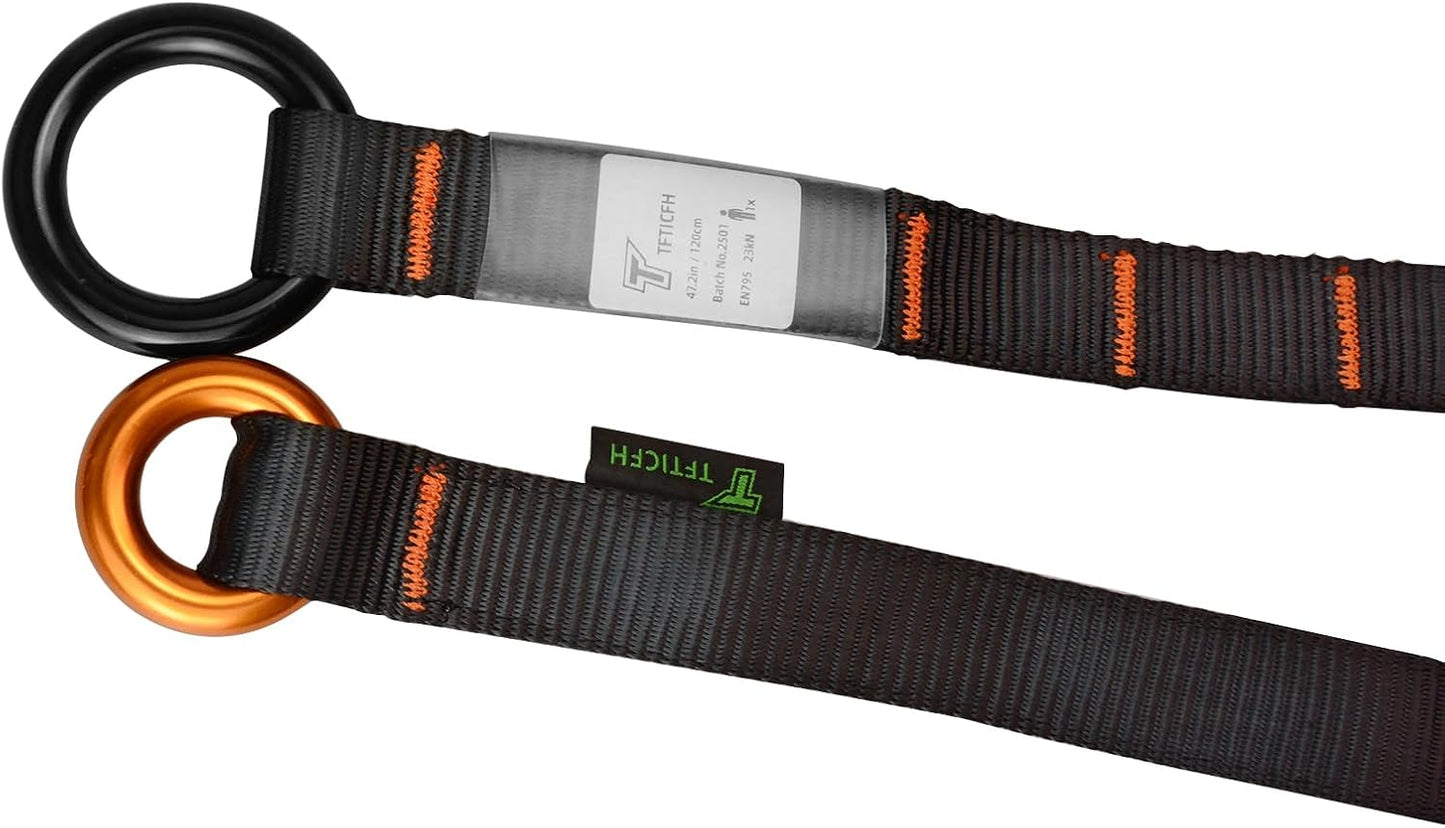 Protector fricción anclaje 23kN cuerda escalada 25kN