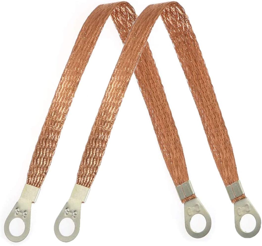 10 Pzas Correa Tierra Motor Cobre 11.811"