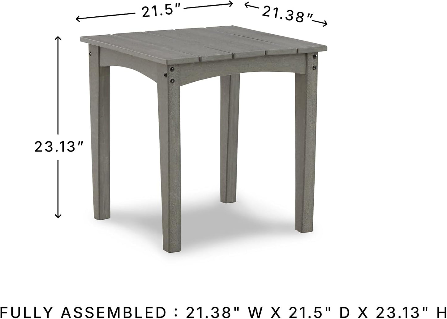 Mesa auxiliar visola color gris