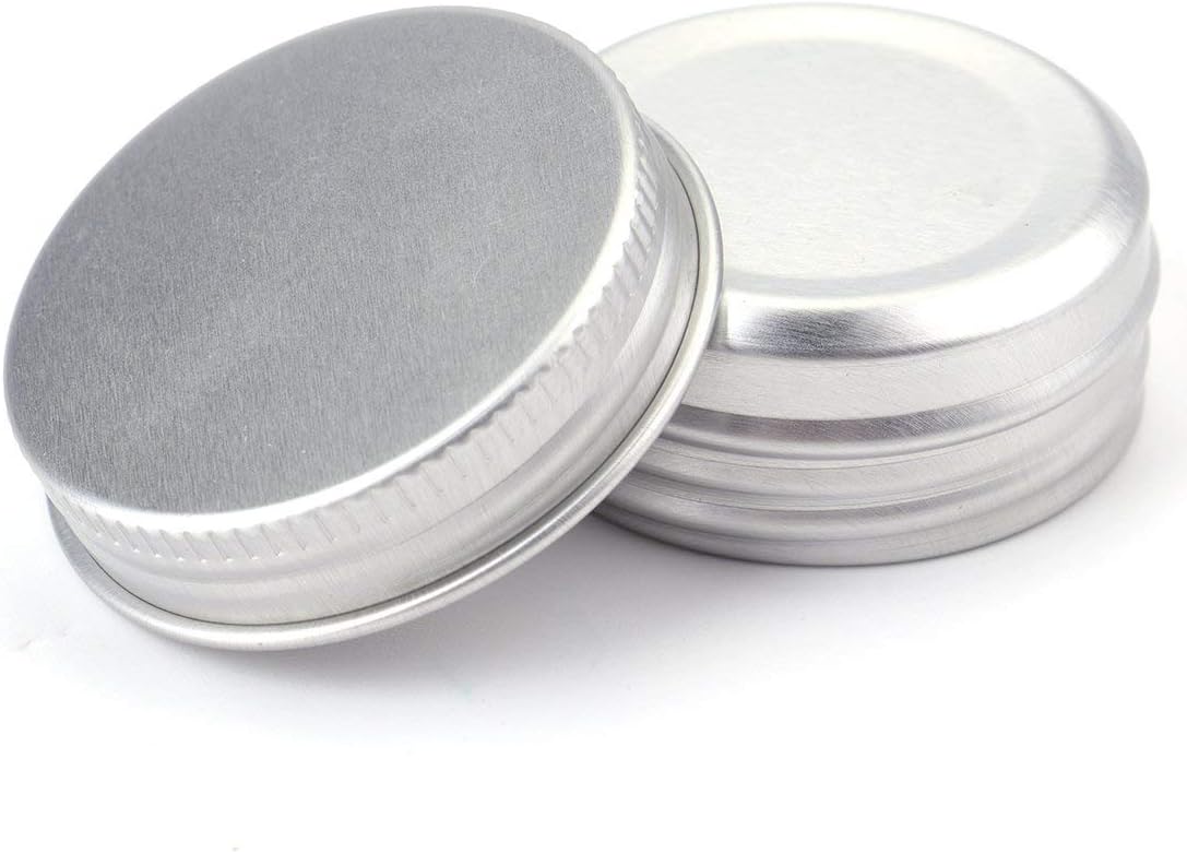 96 Mini Latas Aluminio 0.5oz con Tapas Rosca