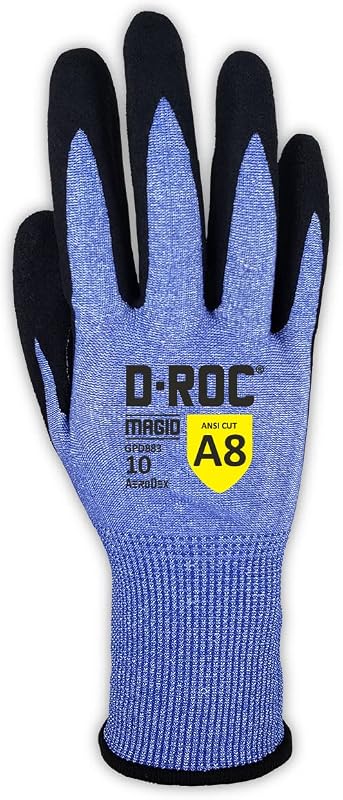 Guantes trabajo palma revestida 12 pares talla 10/XL