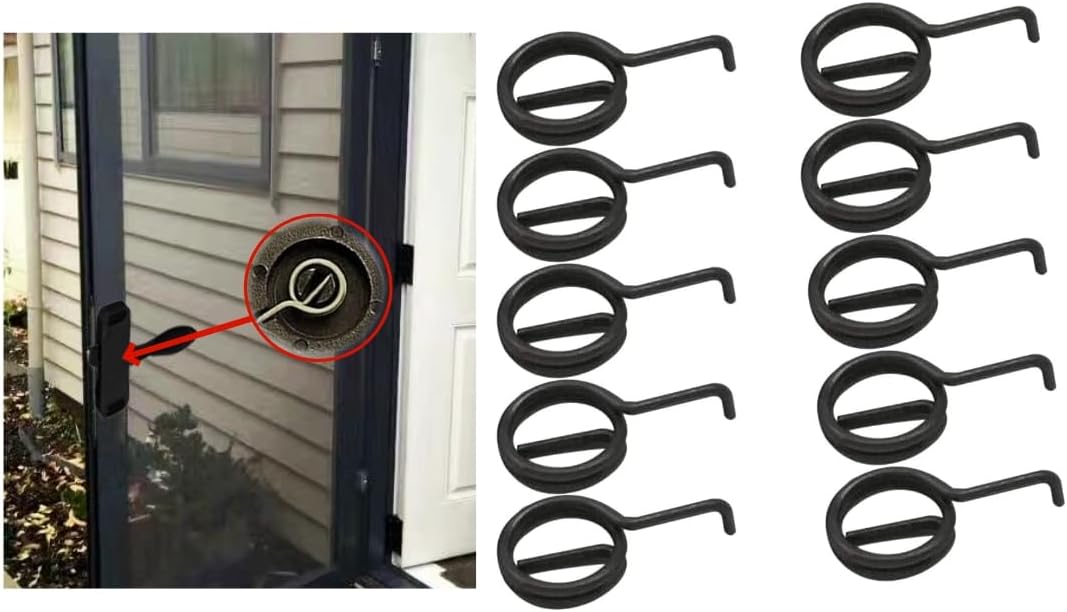 Resortes adicionales para pestillo puerta RV 10 pzas