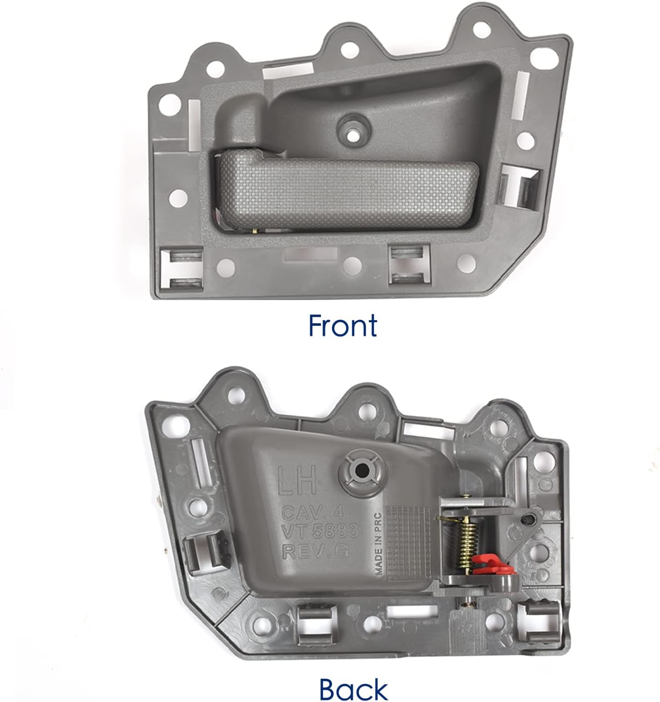Manija puerta interior izq conductor Jeep Grand Cherokee gris