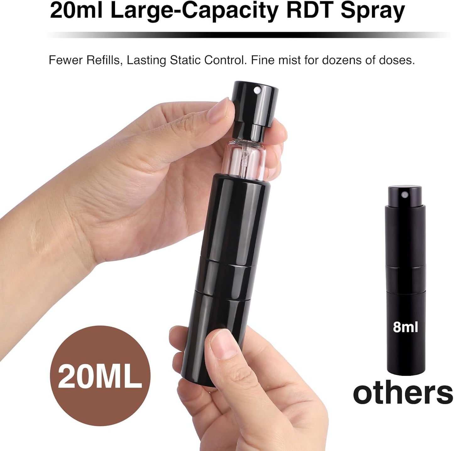 Juego de tazas dosificadoras de café cerámica y botella spray 0.7 fl oz kit accesorios espresso