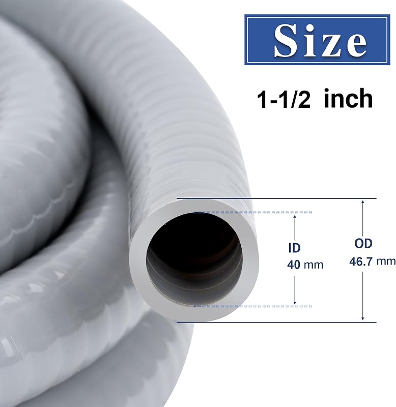 Kit conducto 1-1/2" 50ft con accesorios eléctrico