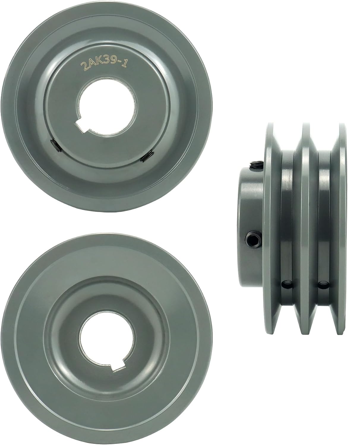 Polea V-Belt doble ranura 3.75pulg 1pulg 2AK391