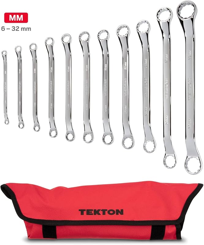 Set llaves caja 45 grados 11 pzas 6-32mm con funda